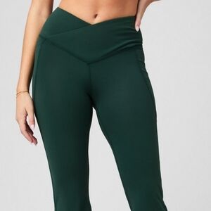 Fabletics Forest Green Boot Cut Pants